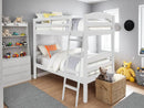Mode Wood Bunk Bed in White
