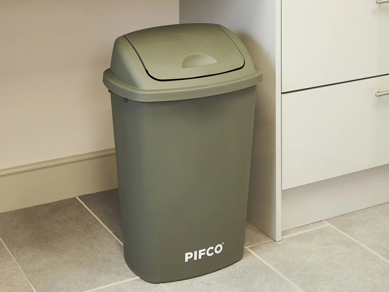 Bin With Swing Lid