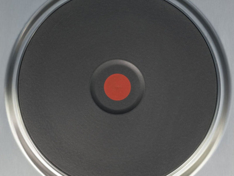 60cm Stainless Steel Solid Plate 4 Zone Electric Easy Clean Hob
