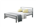 Eaton Mesh Metal Bed Frame in Grey (Heavy Duty)