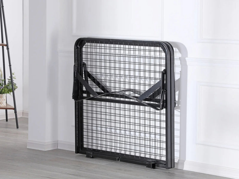 Fold Away Contract Mesh Metal Bed Frame (Heavy Duty)