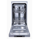 Hisense Hi4 Freestanding Slimline Dishwasher - Silver