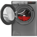 Hoover H3WPS486TMRR6-80 H-Wash 350 8kg 1400RPM Smart Washing Machine - Graphite