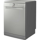 Indesit D2F HK26 S UK Push&Go 14 Place Settings Dishwasher - Silver