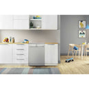 Indesit D2F HK26 S UK Push&Go 14 Place Settings Dishwasher - Silver