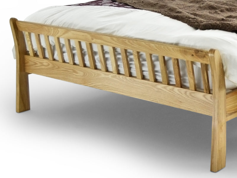 Ashanti Contract Bed Frame in Solid Oak