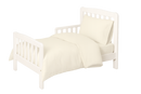 100% Cotton Cot Bedding Set Cream