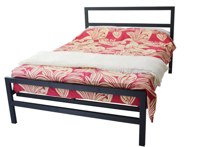 Eaton Mesh Metal Bed Frame in Black (Heavy Duty)