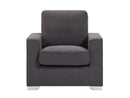 Madrid Contract Sofa in Charcoal