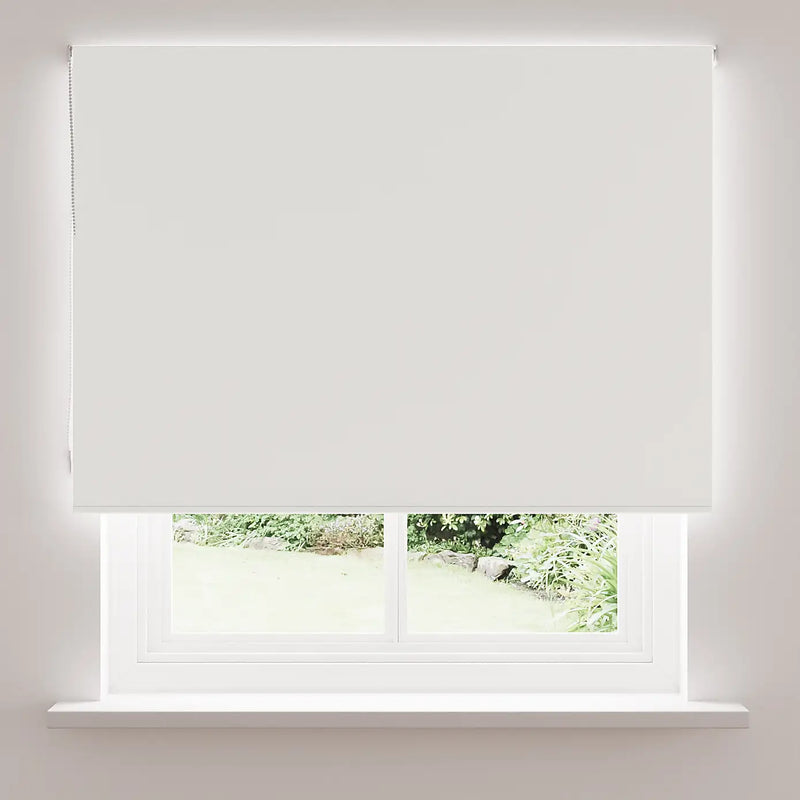 White Blackout Roller Blind