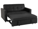 Astoria Sofa Bed in Black Faux Leather