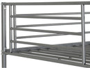 Brandon Metal Bunk Bed in Silver