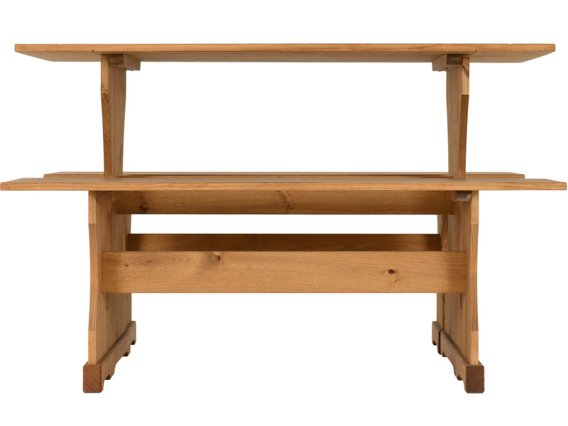 Corona 4 Seater Dinette Set in Distressed Waxed Pine