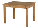 Budget 4 Seater Dining Set in Distressed Waxed Pine