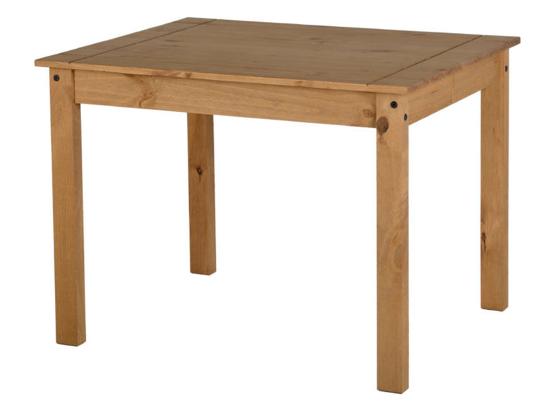Budget 4 Seater Dining Set in Distressed Waxed Pine