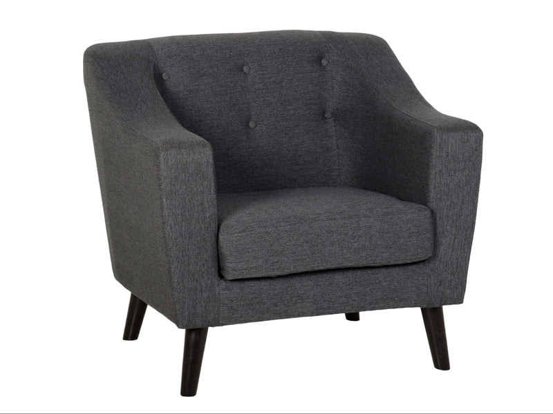 Ashley Sofa in Dark Grey Fabric