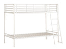 Brandon Metal Bunk Bed in White