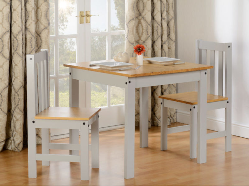 Ludlow Seater Dining Set in Grey and Oak