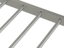 Orion Metal Bed Frame in Silver