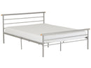 Orion Metal Bed Frame in Silver