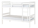 Panama wooden Bunk Bed in White
