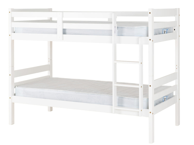 Panama wooden Bunk Bed in White