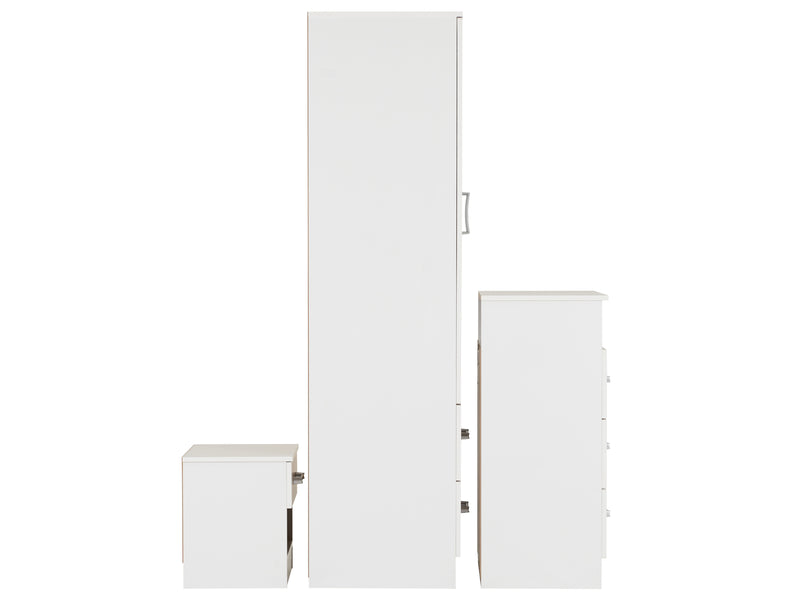 Polar Bedroom Set in White