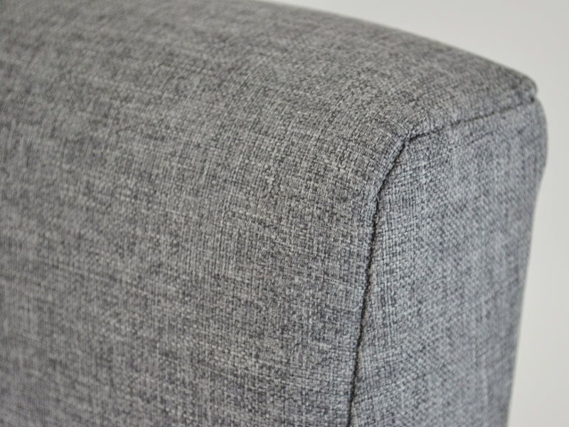 Texas Contract Ottoman Bed Frame in Grey Fabric (Heavy Duty)