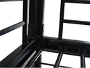 Contract No Bolt Heavy Duty Metal Bunk Bed in Black