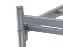 Contract Mesh Metal Bed Frame in Silver (Heavy Duty)
