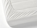 Cot Fitted Sheet White