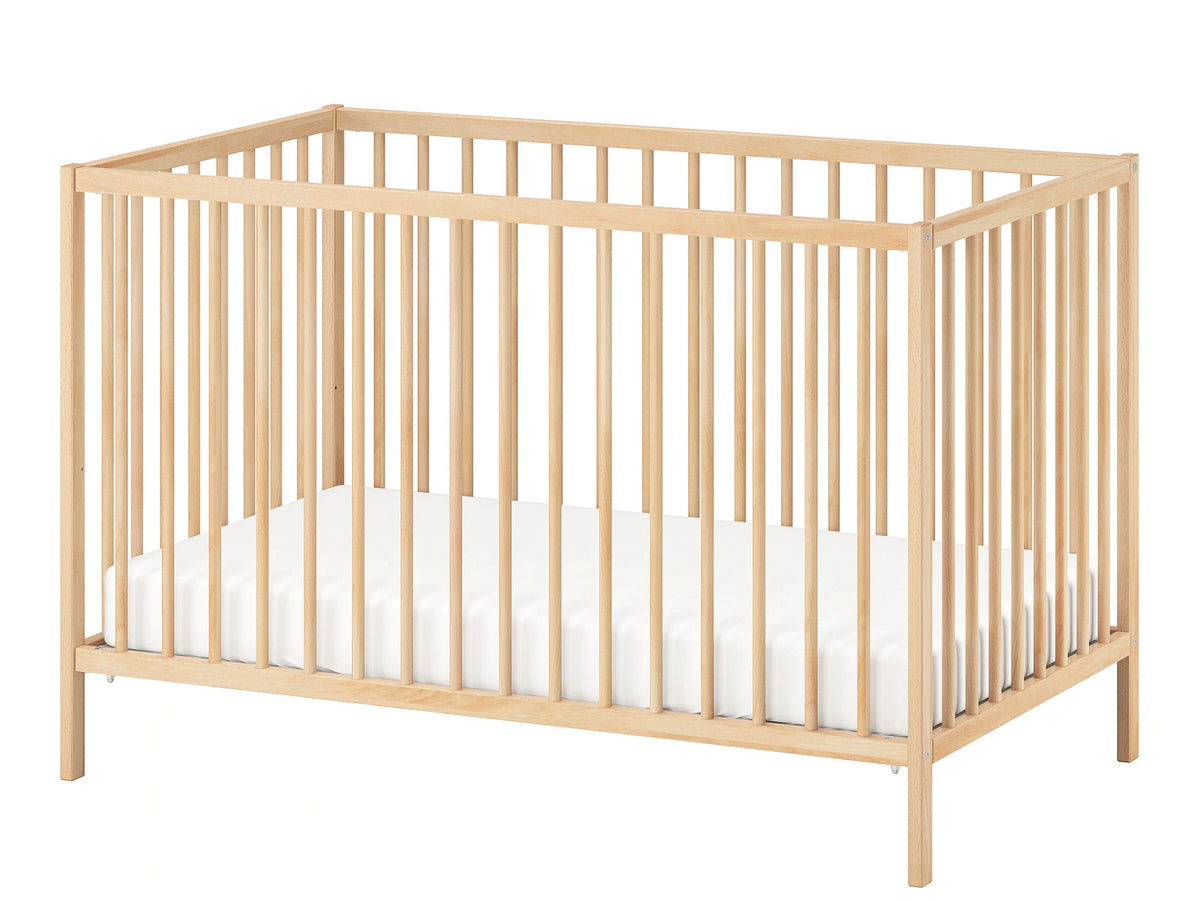 Baby Cot in Beech 60x120 cm