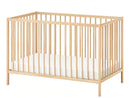 Baby Cot in Beech 60x120 cm