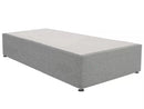 Divan Bed Base in Grey Fabric
