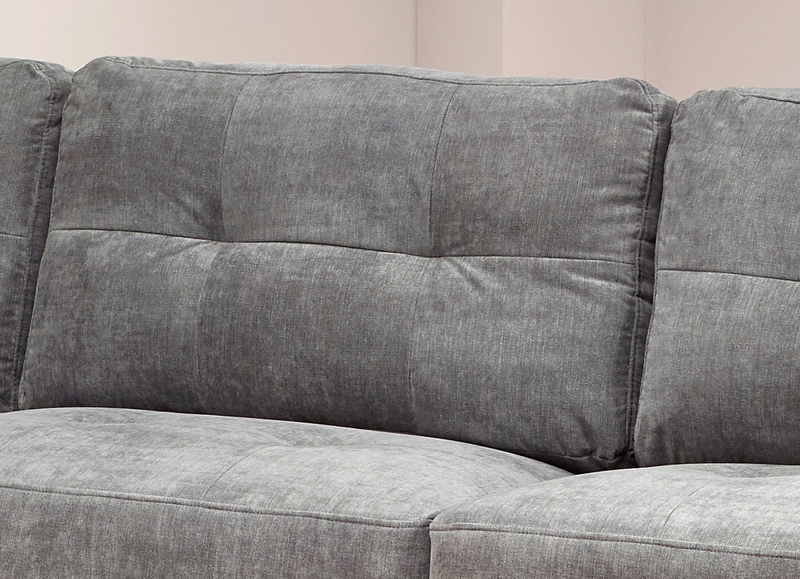 Jersey Sofa in Grey Fabric