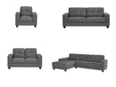 Jersey Sofa in Grey Fabric
