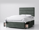 Manhattan Divan Bed Package in Plush Charcoal