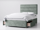 Manhattan Divan Bed Package in Plush Asfalt