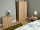 Panama 3 Piece Bedroom Set in Oak