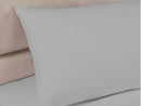 Easy Care Pillow Cases Grey - 2 Pack