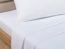 Easy Care Fitted Sheet White