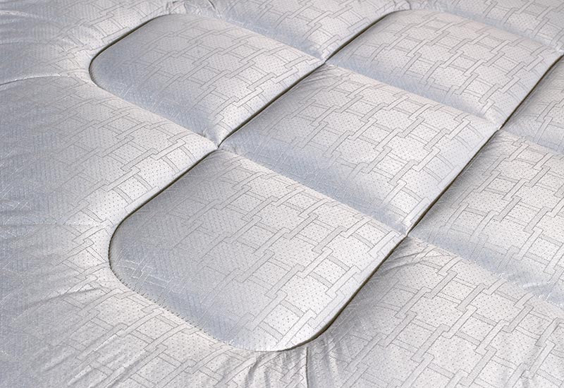 Candy Divan Bed Set in Cream Fabric